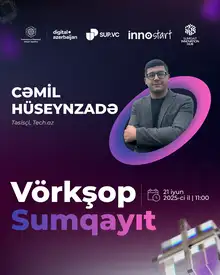 INNOSTAT Vörkşop Sumqayıtda: “Uğurlu startap ideyası necə formalaşmalıdır?”