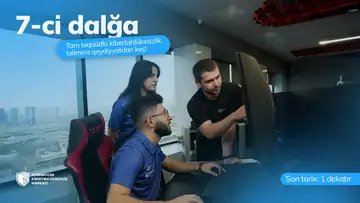 Təqaüdlü Kibertəhlükəsizlik Kursuna Ödənişsiz Qoşul və Xaricdə Təcrübə Keçmək Şansı Qazan! 