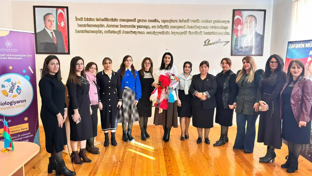 “Biologiyanın interaktiv tədrisi” layihəsi icra olunmağa başlayıb