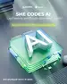 Xanımlar üçün Foundation və Süni İntellekt (Generative AI) sahələrində güzəştli təhsil imkanı! - "SHE Codes AI" layihəsinə Qeydiyyat! 